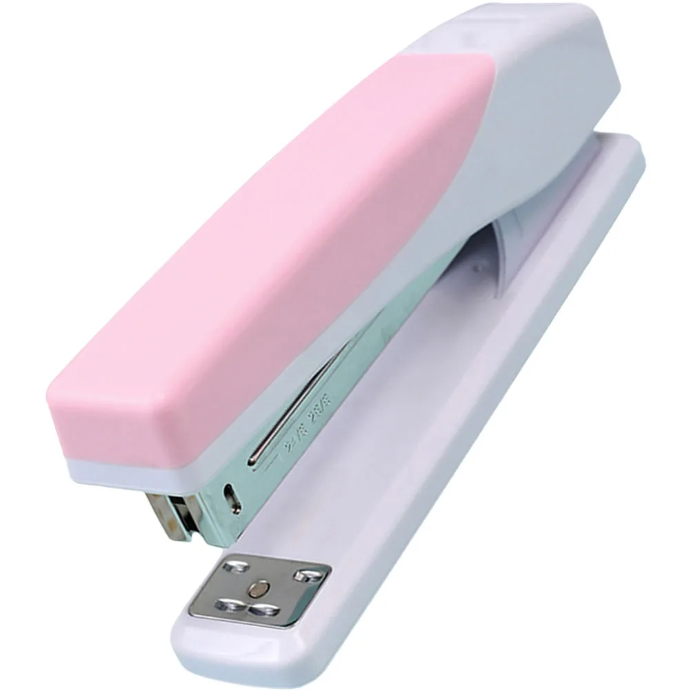 

Large Capacity Desktop Stapler Rubber Metal High Durability Office Household Paper Binding Tool Labor Saving Multi Use