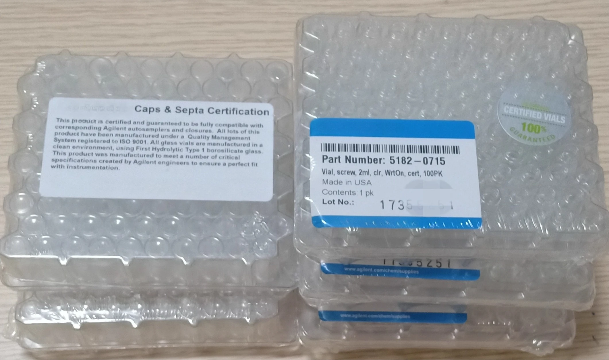

Original 2ml liquid phase sample bottle 5182-0715/5182-0716 spot promotion