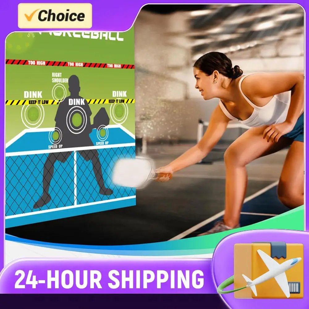 

Тренажер-отбойник для пиклбола, настенная подушка для отработки динка, тренировочные подушки для пиклбола для использования на улице и в помещении