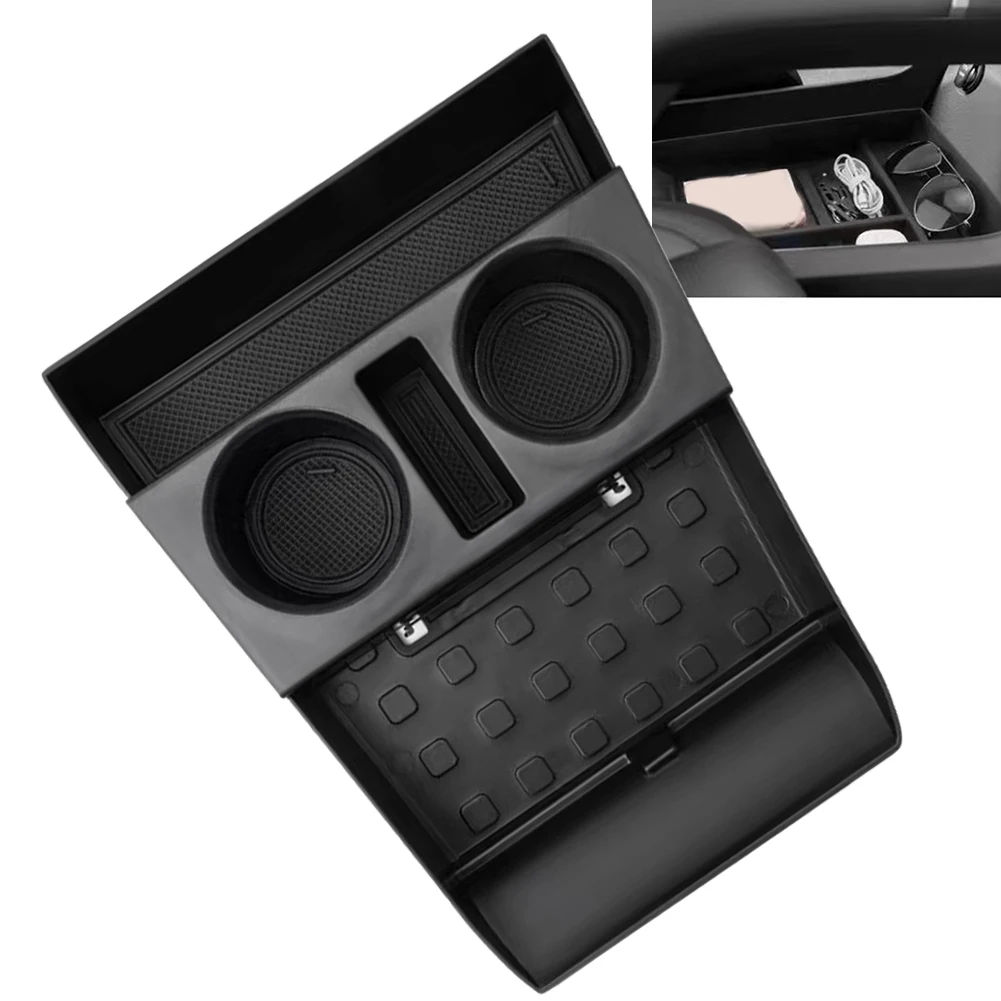 Car Storage Box Armrest Lower Tray Car Accessory Vehicle Interior Non-deformed Practical And Reliable Wear-resistant