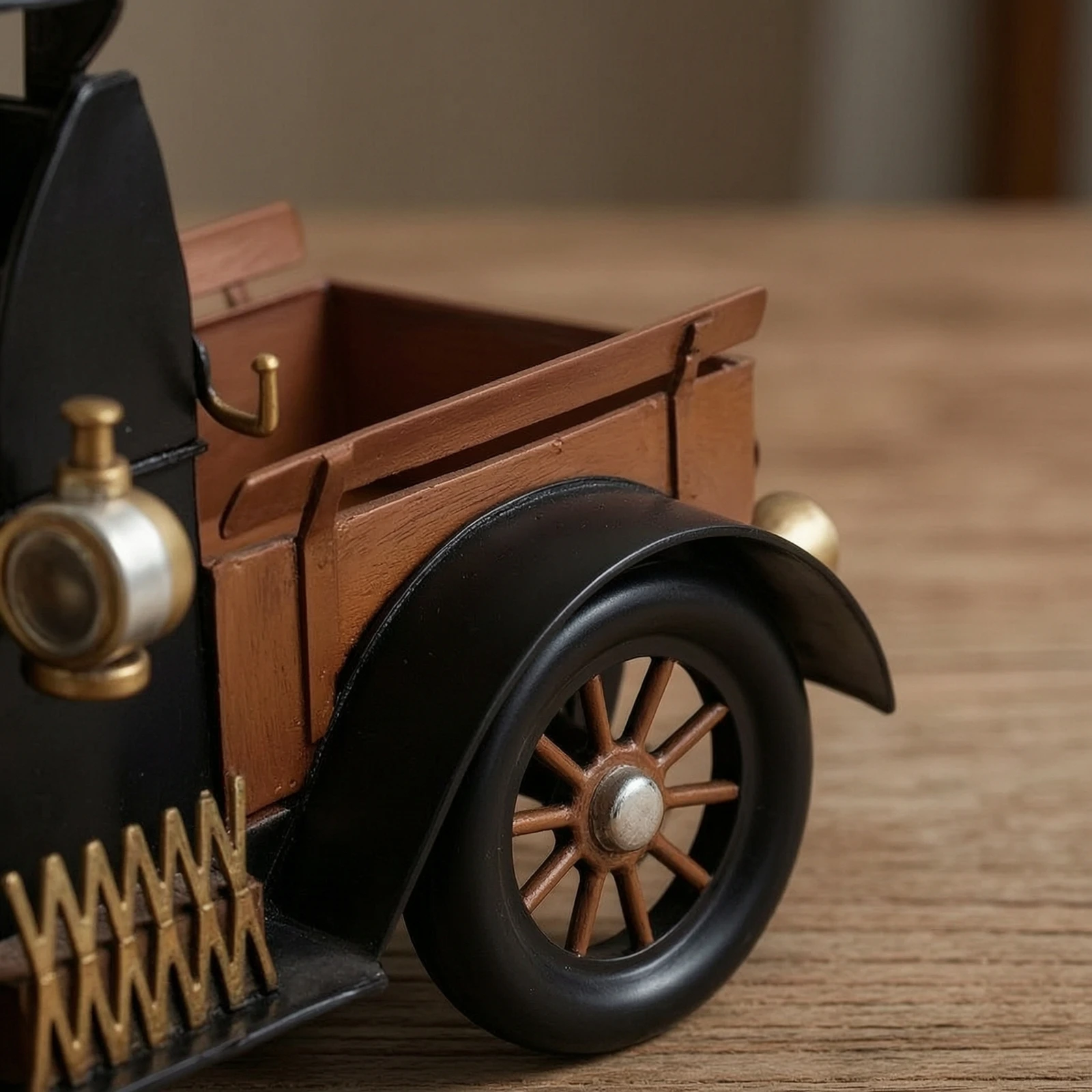 ヴィンテージトラックモデル-クラシックピックアップトラックモデル車両-コンパクト装飾-長持ちする耐久性のあるコレクター向け、リビングルーム用