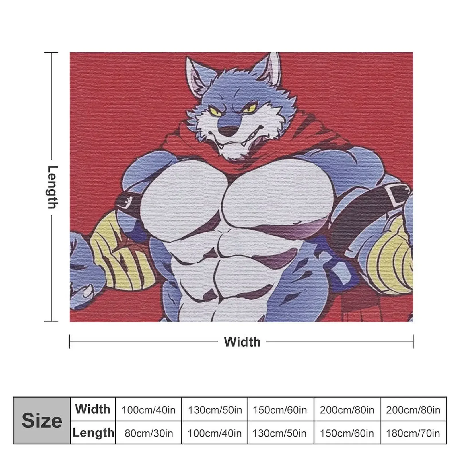 Furry bara wolf Throw Blanket blankets and throws For Sofa Thin Blankets