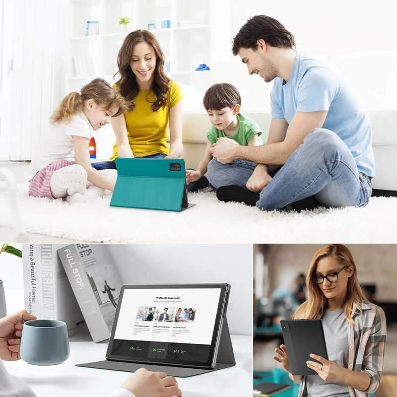 تابلت أندرويد 15، أقراص 10.1 بوصة مع معالج ثماني النواة، وذاكرة وصول عشوائي 8 جيجابايت وذاكرة قراءة فقط 64 جيجابايت وسعة 1 تيرابايت، وبطارية Widevine L1، وبطارية 5000 مللي أمبير في الساعة مزدوجة واي فاي