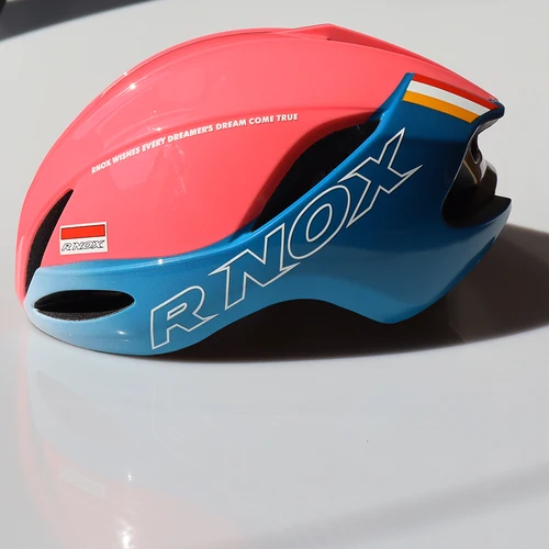 Imagen 2 del producto RNOX Ciclismo Casco aero triatlón Casco de bicicleta de carreras de carretera EPS + PC deportes al aire libre para hombres mujeres MTB Casco de bicicleta Casco Ciclismo
