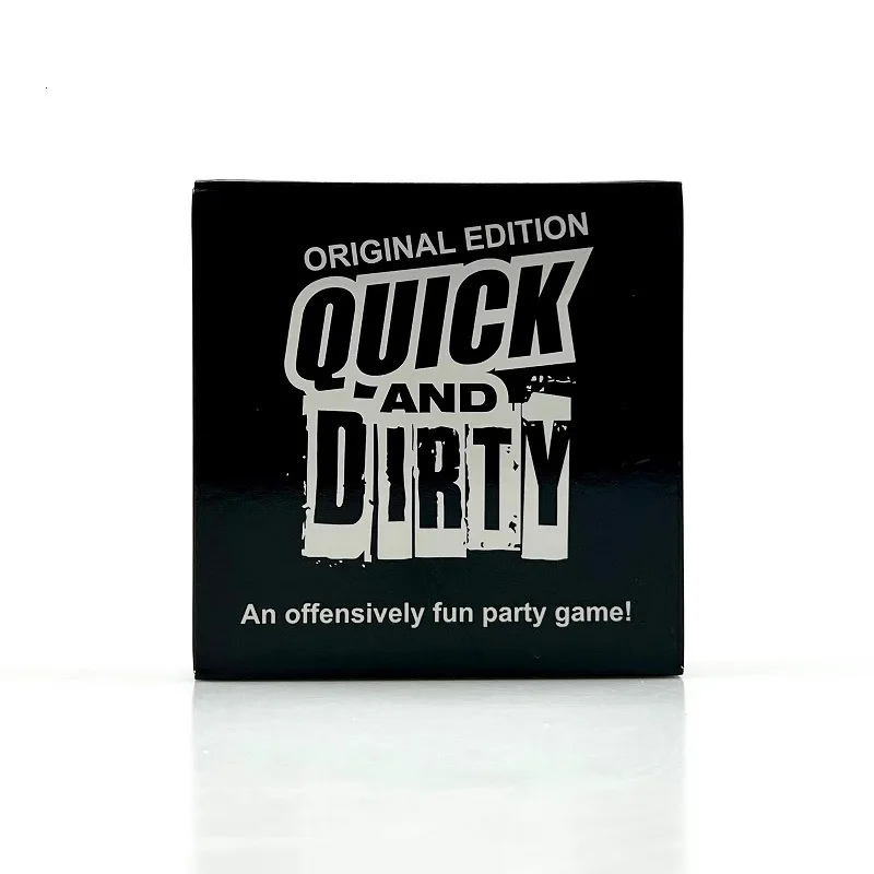 QUICK AND DIRTY - An Offensively Fun Game! [Funny Social Comedy Game] Board games