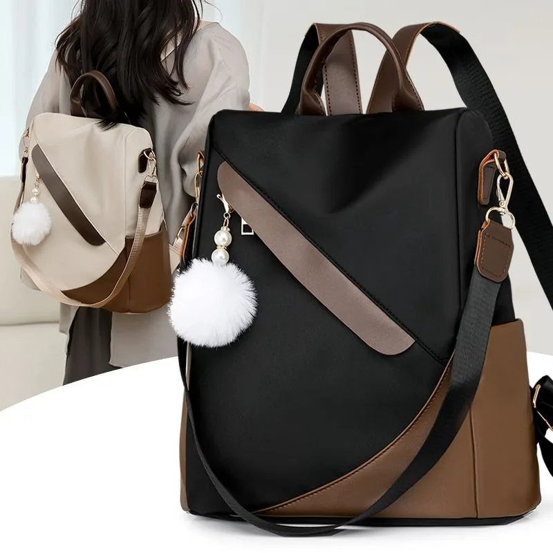Women Backpack New Vintage Backpack for Girl Schoole Bag Fashionable  Travel Versatile Basic Style Backpack Bolso Mujer
