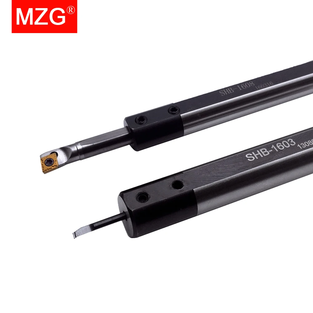 MZG 1PCS SHB 12 1620 MM CNC Lathe Internal Hole Machining Arbor Small Boring Tool Sleeve Cutting-off Holders Turning Tools