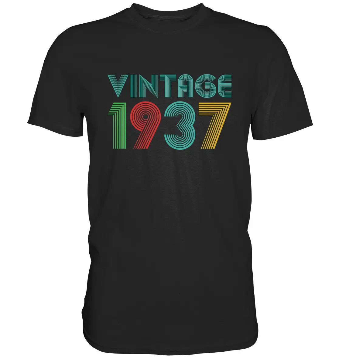 T Shirt 86 Years Birthday 1937 Sayings Woman Men Vintage Premium