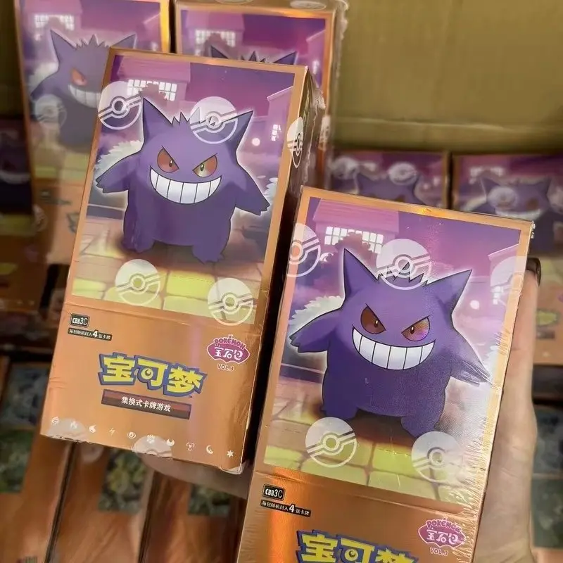 Pokemon PTCG Gengar Gem Pack VOL3 Simplified Chinese Genuine Booster Pack Trading Card Collection Surprise Box view 3