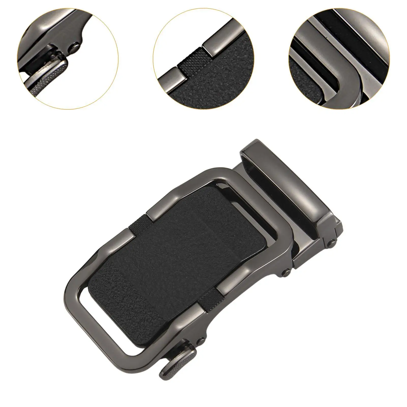 Hadiah Gesper Sabuk Pria untuk Setelan Bisnis Pria untuk Sabuk Kulit Paduan Ringkas