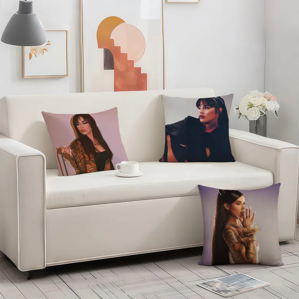 Singer L-La Zowi cushion cover Birthday Anniversary Gifts Double Sided Printed Zipper Cushion Cover Soft Skin Bedding