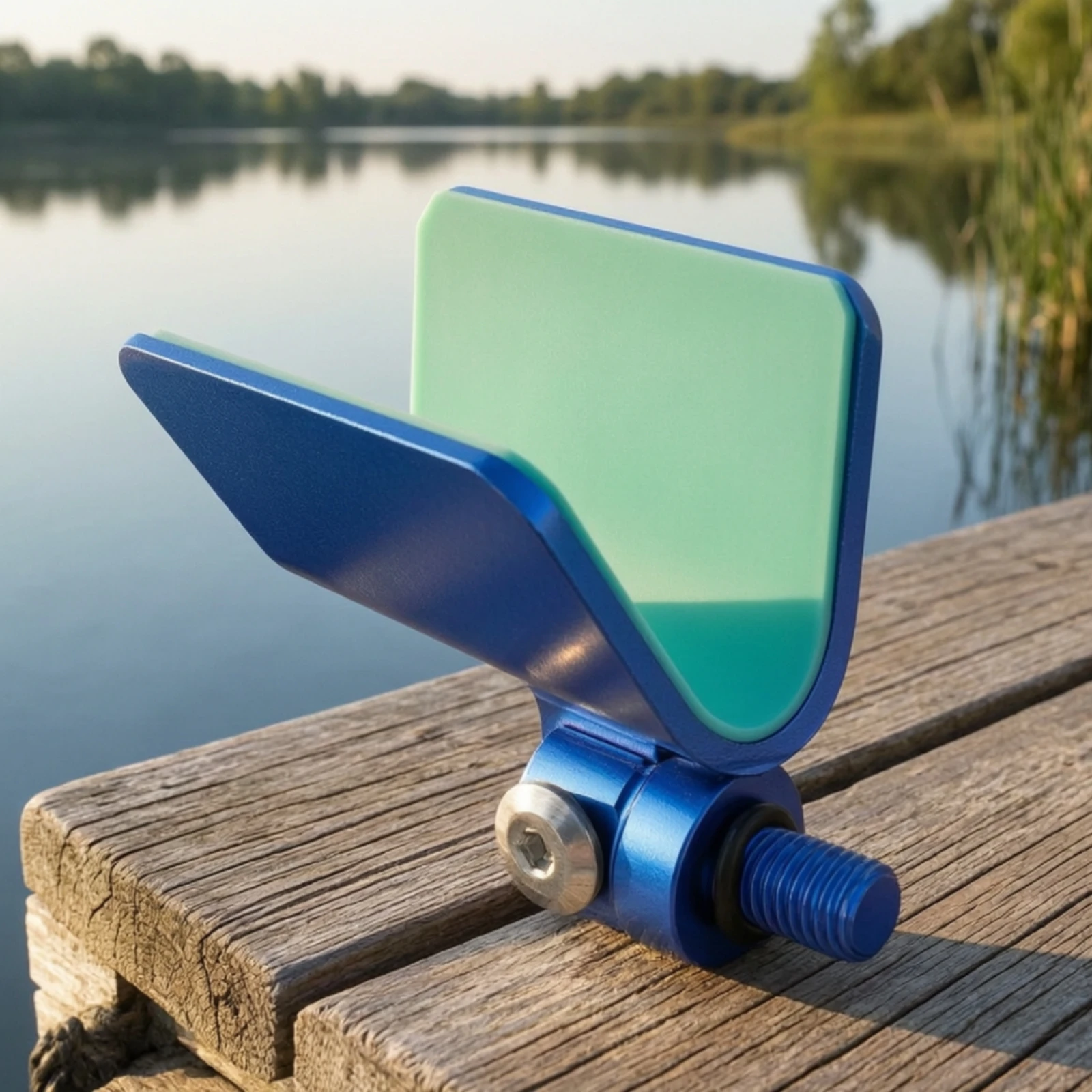 Fishing Rod Support Head Adaptive Angle Rod Support with Automatic Rebound Fishing Pole Holder Aluminum Alloy Gear Lightweight