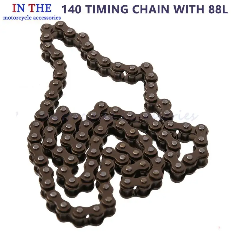 140 timing chain with 88 links - a high-performance timing component suitable for most motorcycle engine models