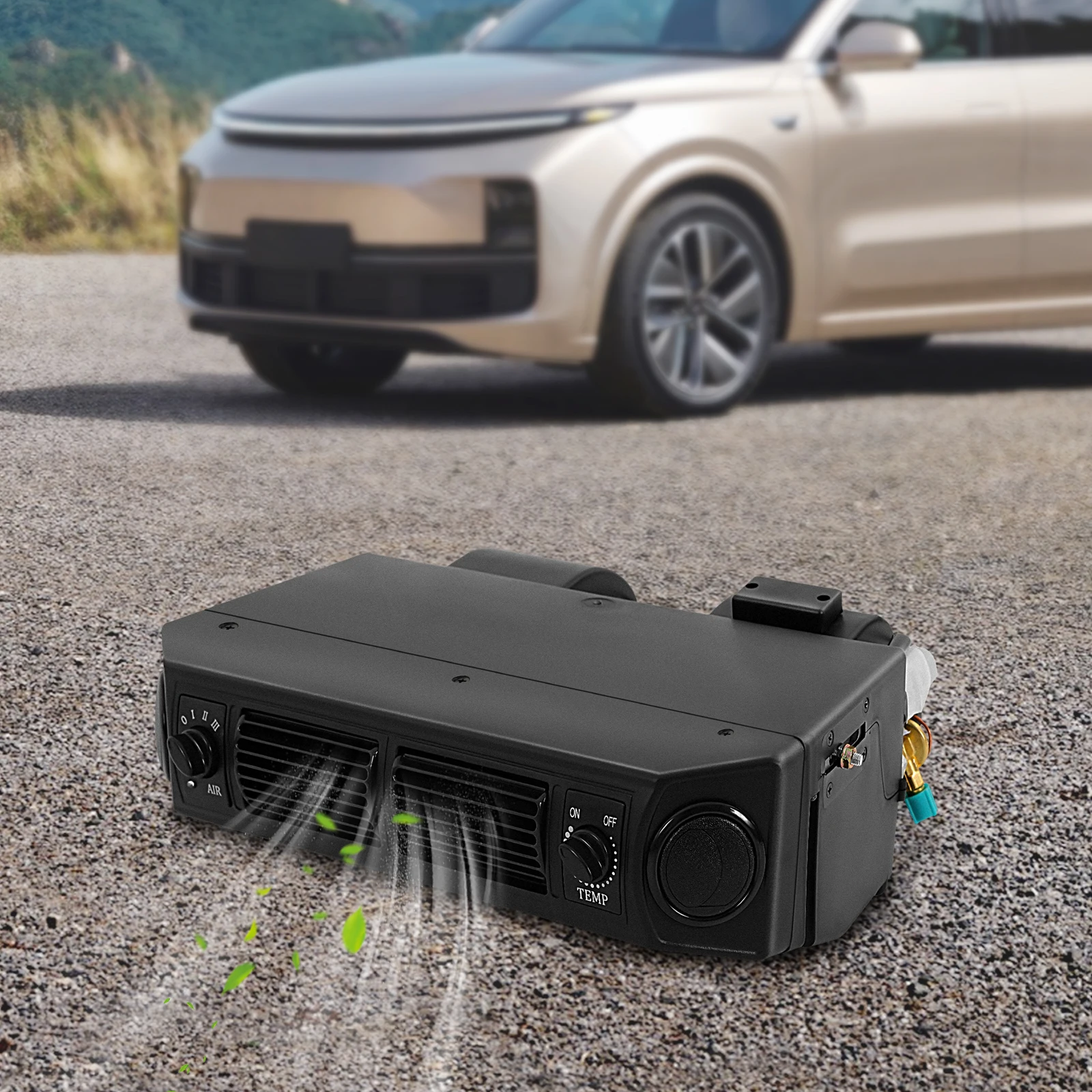 에어컨 증발기 3640kcal/H 냉각 3단계 3-8 ° C 조정 65dB 저소음 간편 세척 680m³/H 공기량