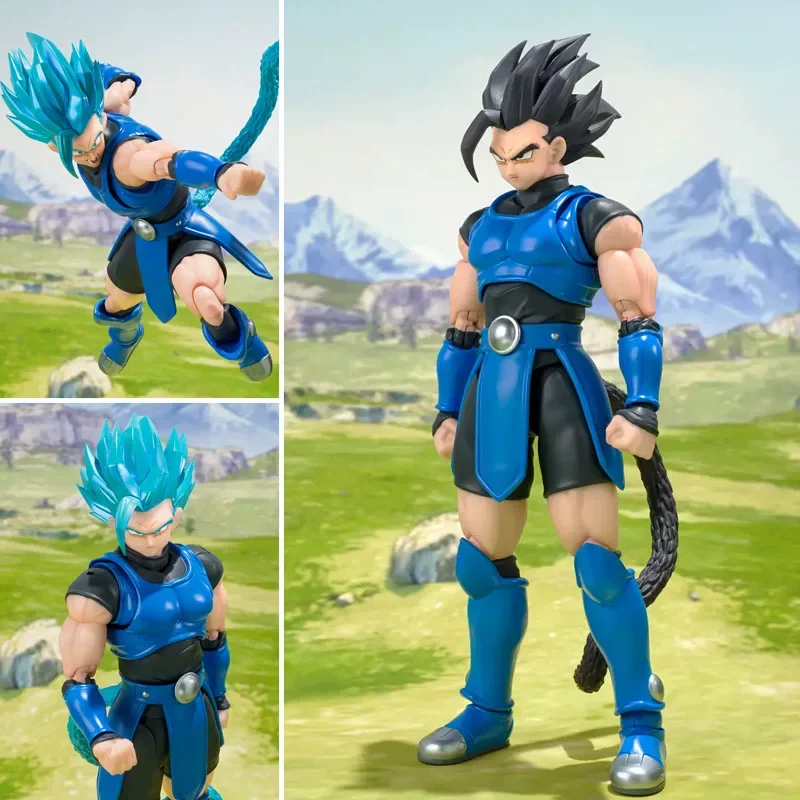 Dragon Ball Legends Shf Shallot Figure Super Saiyan Movable Joint Model Toy With Accessories Anime Figure Collection Ornament - view 5