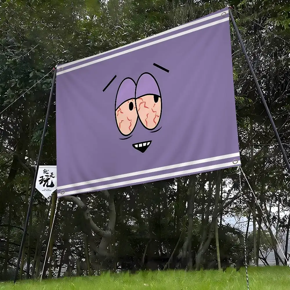 جنوب بارك منشفة أنيمي راية الفن الطباعة اليابانية جدار العلم أنيمي الجدار الشنق ديكور المنزل #3