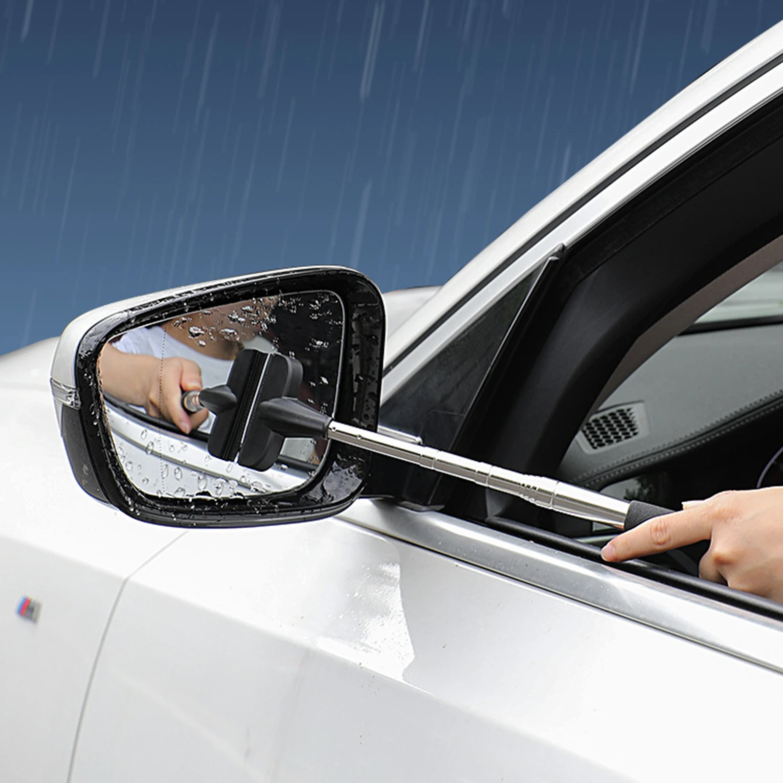 

Защита от дождя для автомобильного зеркала заднего вида: водонепроницаемое стекло с мультяшным рисунком для улучшенной видимости