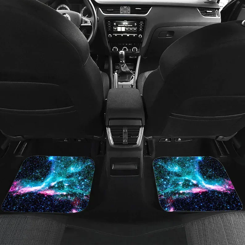 Cosmos Nebula Galaxy Car Floor Mat, vehicle floor mat, car accessories for women, Car Floor Mat, 302208