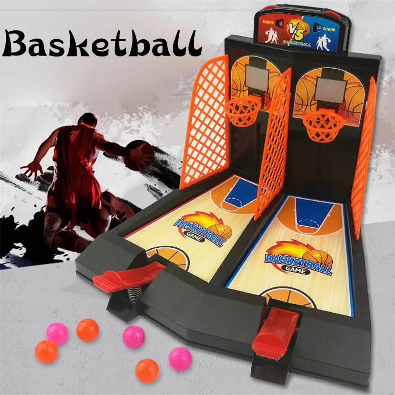 

Desktop Basketball Games Mini Finger Shooting Machine Party Battle Table Interactive Sport Games Kids Educational Toys Boys Gift