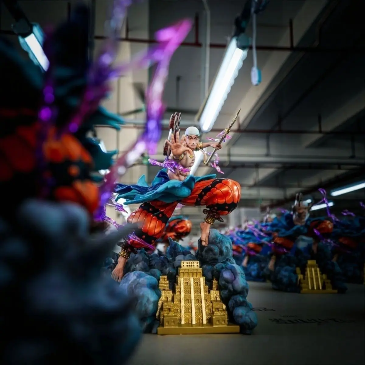 

Jt Toys One Piece Аниме Периферийные устройства 29 см Jt Thor Enel Ручная работа Статуя из ПВХ Модель Коллекция Украшение рабочего стола Аниме Фанаты Подарок