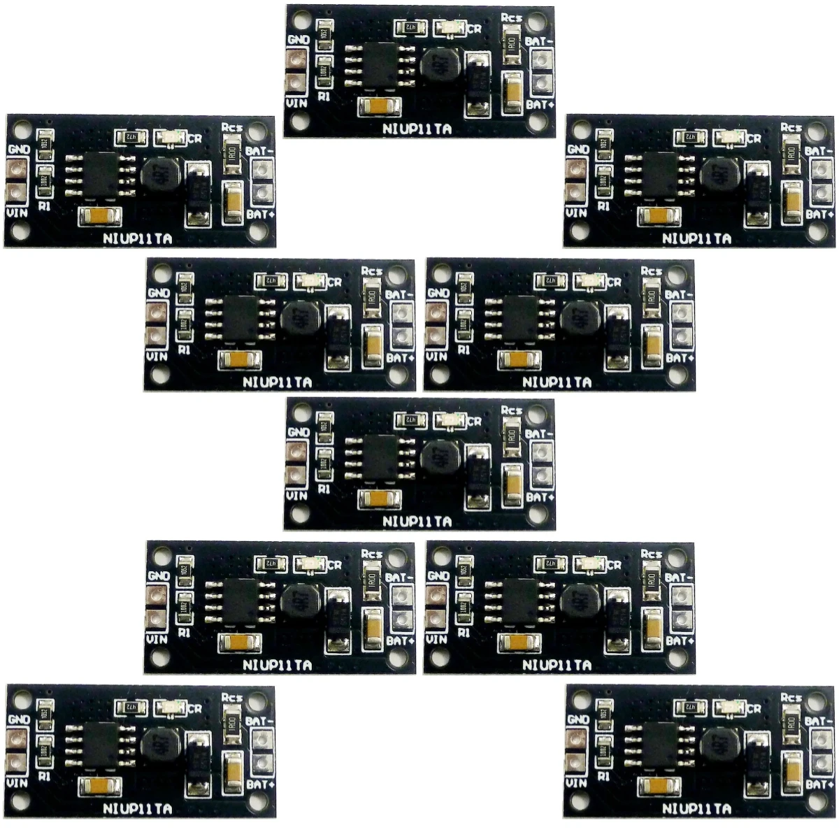 NIUP11TA 1-8 Cell 1.2V 2.4V 3.6V 4.8V 6V 7.2V 8.4V 9.6V NiMH NiCd Battery Dedicated Charger Charging Module Board