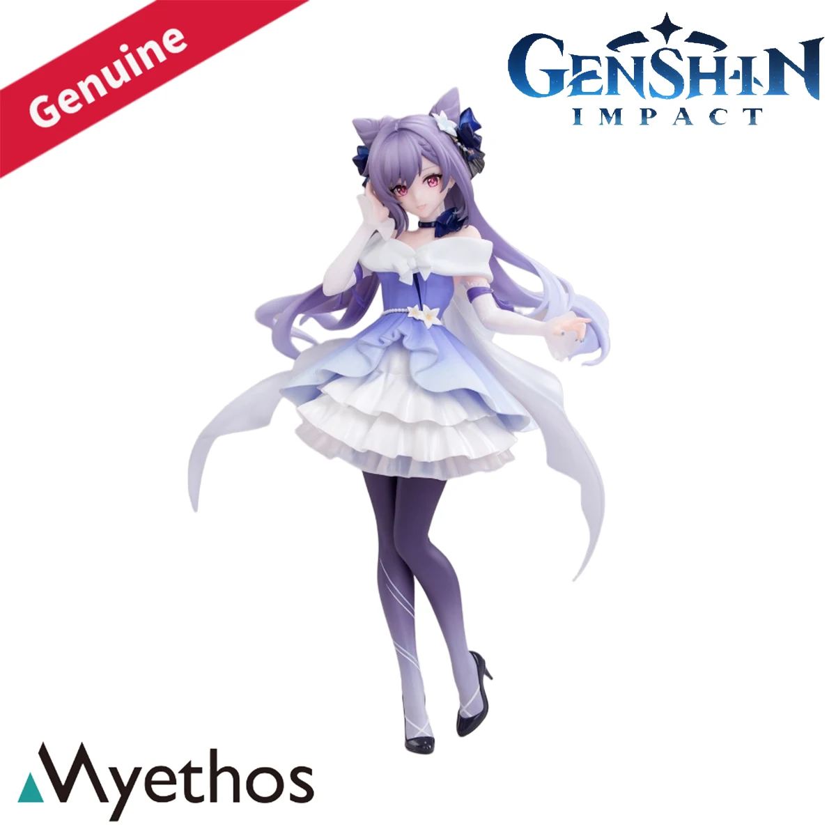 

Original Genuine Myethos Prepainted Gift+ Genshin Impact Keqing Resplendent Feast Ver. 1/8 H=215mm Game Character Model Figure