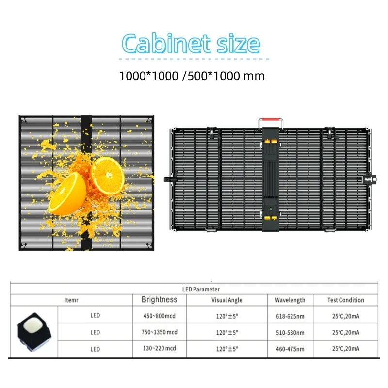 Easy to install P3.91 transparent LED film grid module 3D shopping window transparent glass advertising screen