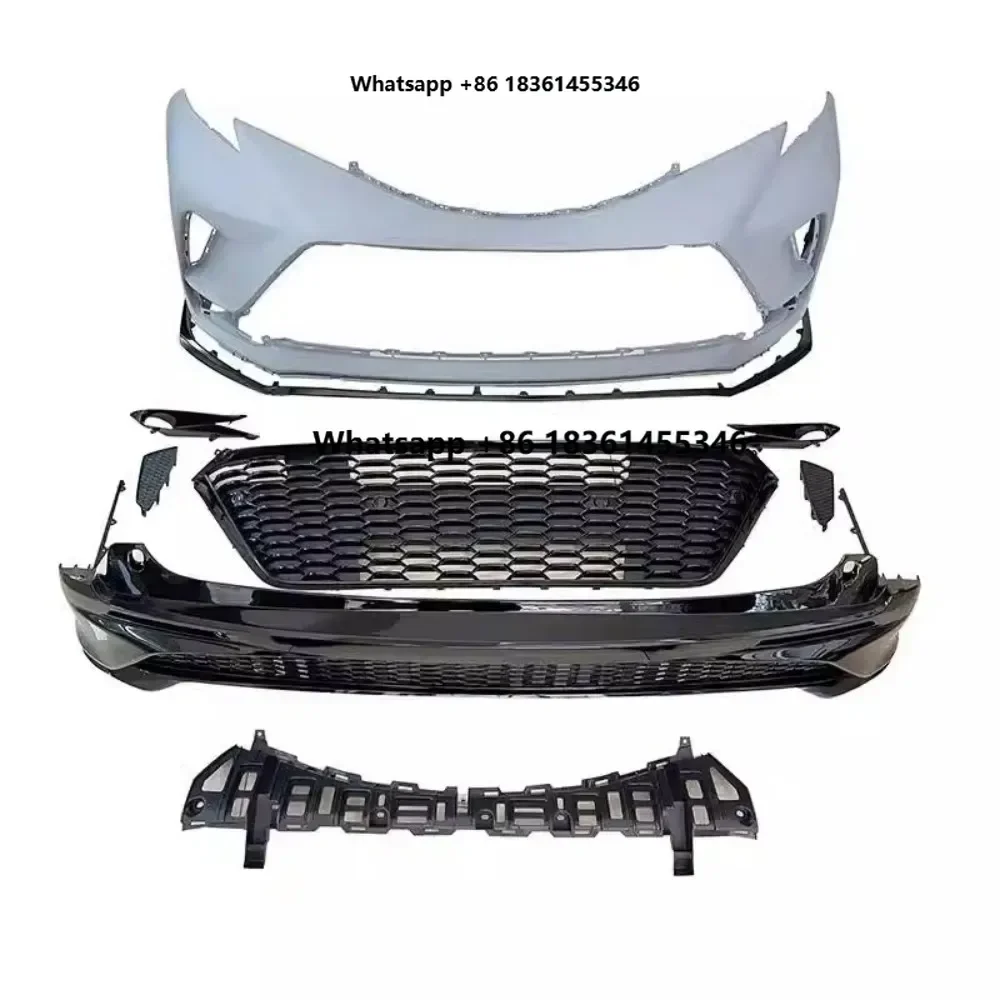

For Sienna 2021 2022 Mosdified New Style Auto Accessories Car Front Rear Bumper Grille Mask Assembly