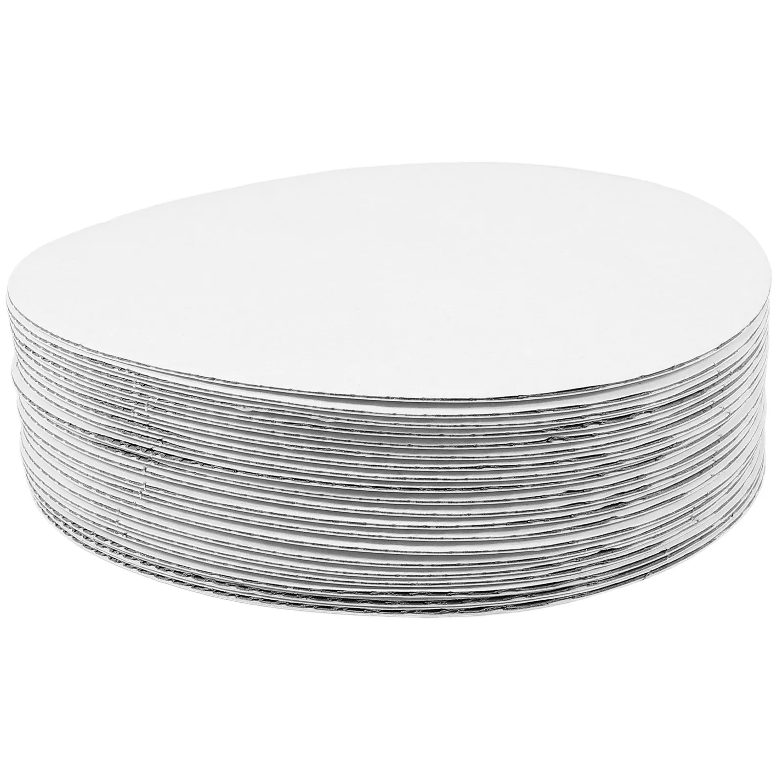 20Pcs Disposable Round Cake Boards Dessert Display Tray for Cakes Cupcakes Pastries Wedding Birthday Party and Social Media