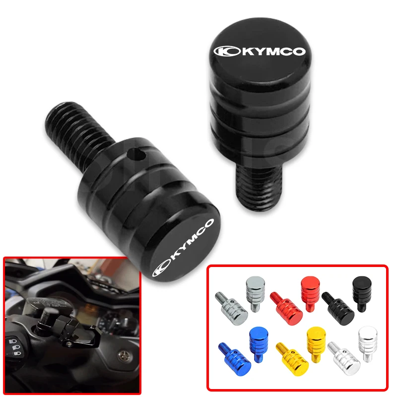 For Kymco Xciting 250 500 Downtown 125 300 350 Rear View Mirror Screw Plug Motorcycle Mirror Hole Blanking Plug Screw Cap Bolts