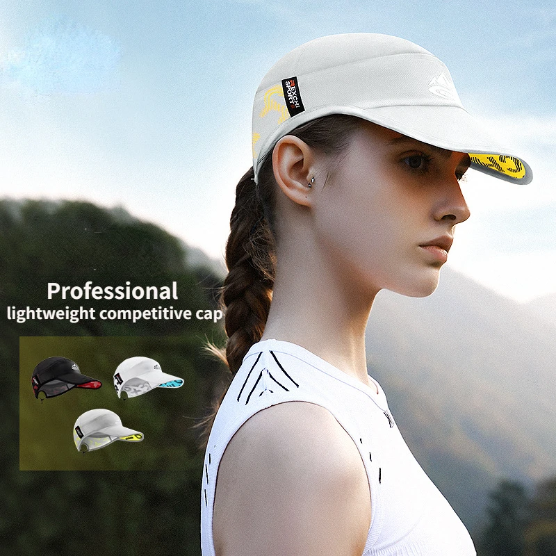 

Sports Baseball Cap Lightweight Competitive Cap Outdoor Running Sunshade Cap Breathable Riding Cap Fast Dry Sun Protection Cap