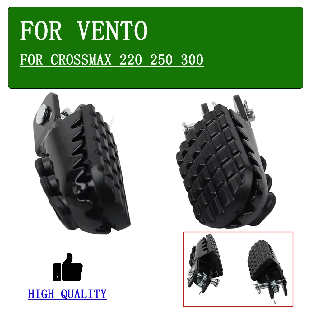 Accesorios para motocicleta, reposapiés delanteros, pedales para Vento Crossmax 250 300 200 Cross Max Crossmax250