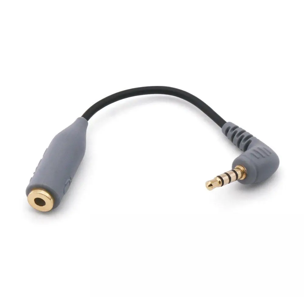 Replacement SC4 Microphone Cable for Rode 3.5mm TRRS Male to Female TRS Adapter