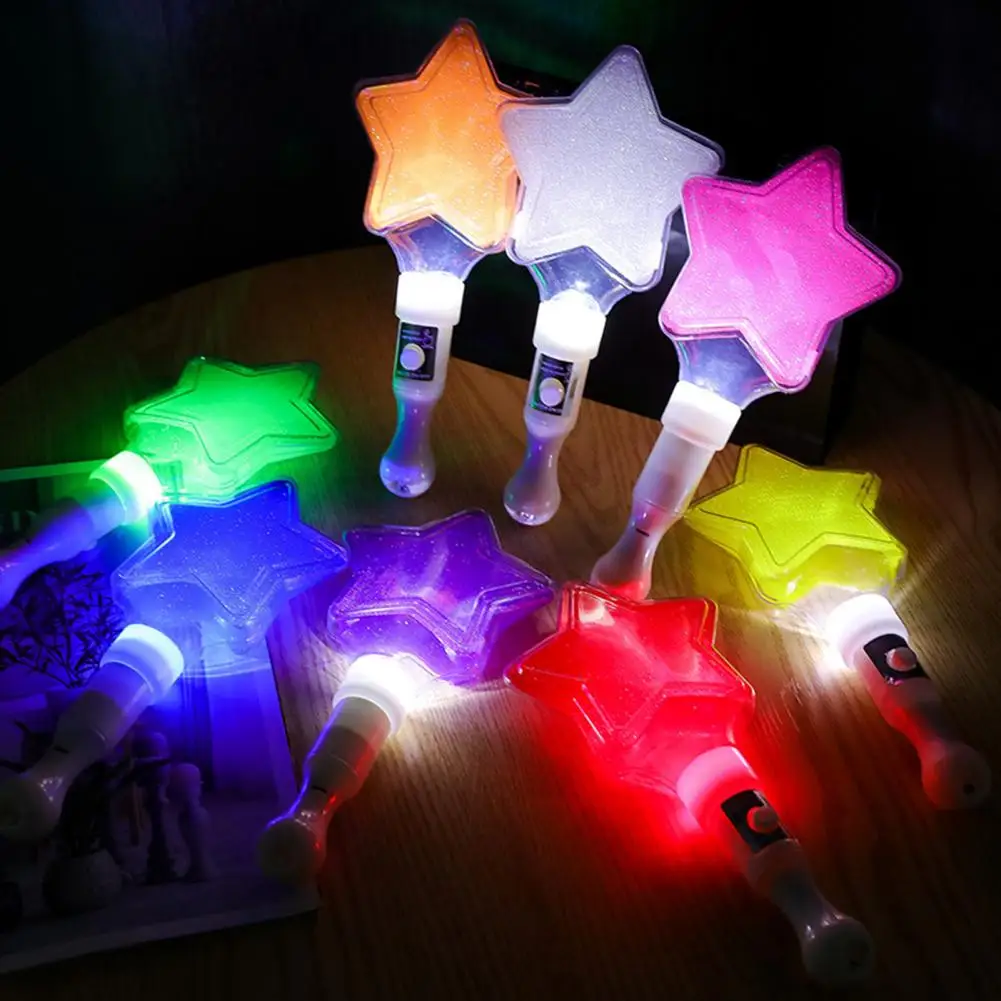 

Cheer Stick Three Gear Lights Luminous Hand Lamp Performance Prop Glow Concert Star Support Stick Wedding Party Light Stick Toys