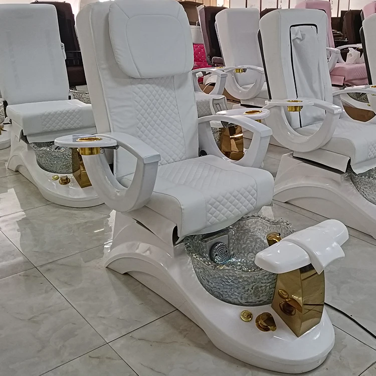 

2024 Furniture Equipment Electric Massage Manicure Foot Spa Luxury Pedicure Chairs for Nail Salon