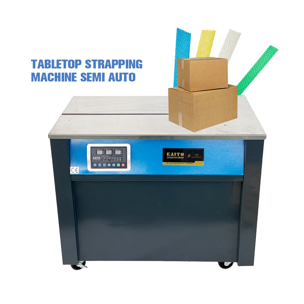 

Высокоскоростная машина для упаковки картонных коробок TLF, полуавтоматическая машина для обвязки полипропиленовой лентой с подъемной платформой для коробок различных размеров