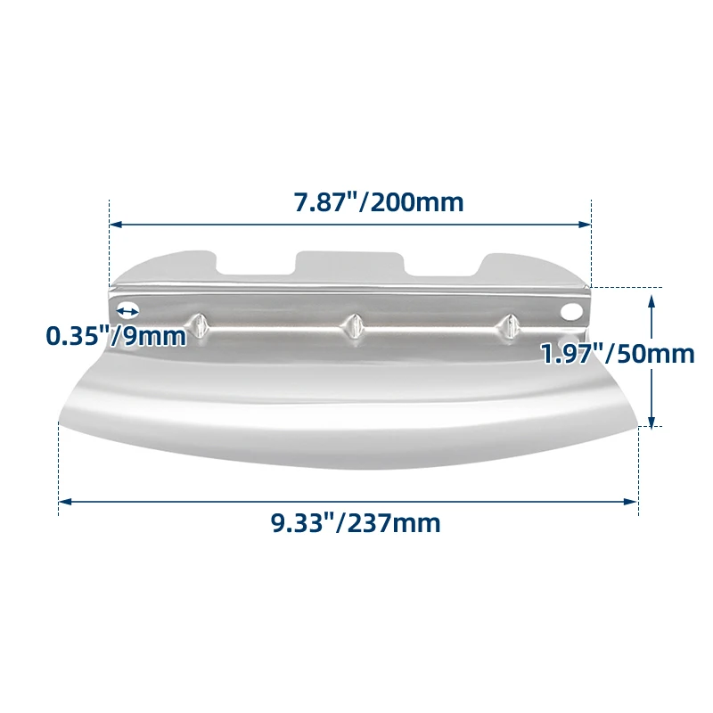 Moto per Harley Davidson Grand Glide Road King forcella anteriore deflettore aria copertura decorativa copertura forcella anteriore 2014-2021