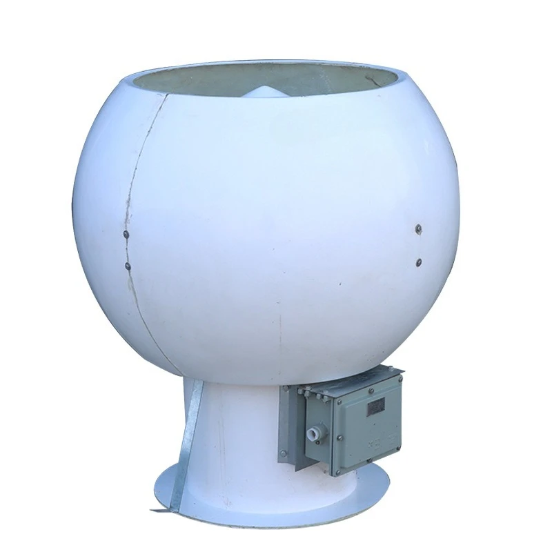 

Electric low noise ventilation roof spherical fan FRP lightning protection explosion-proof electric hood