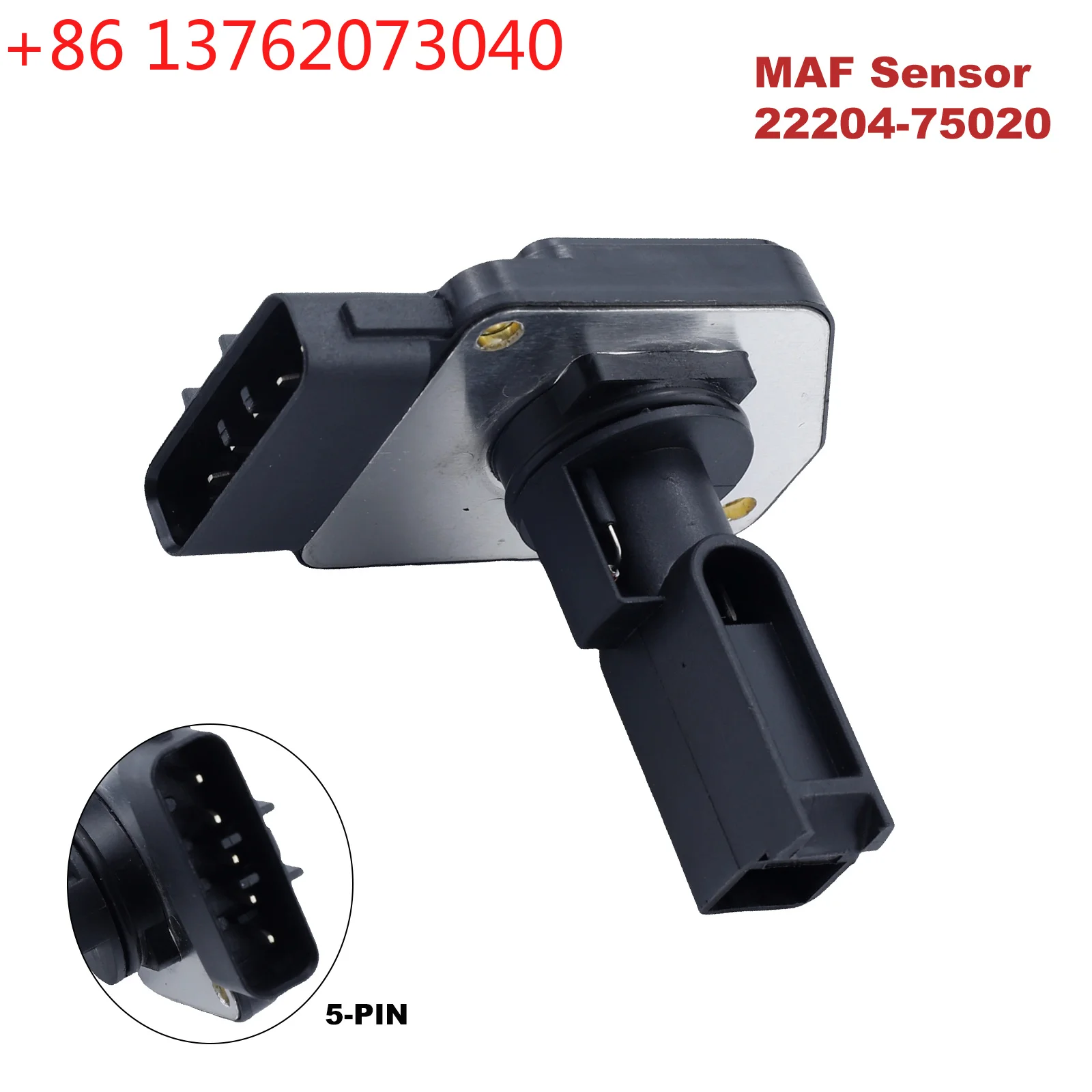 Mass Air Flow Sensor 22204-75020 For LEXUS GX470 2001-2009 LX470 1998-2008 TOYOTA LAND CRUISER 100 4.7 1998-2007 HILUX VI Pickup