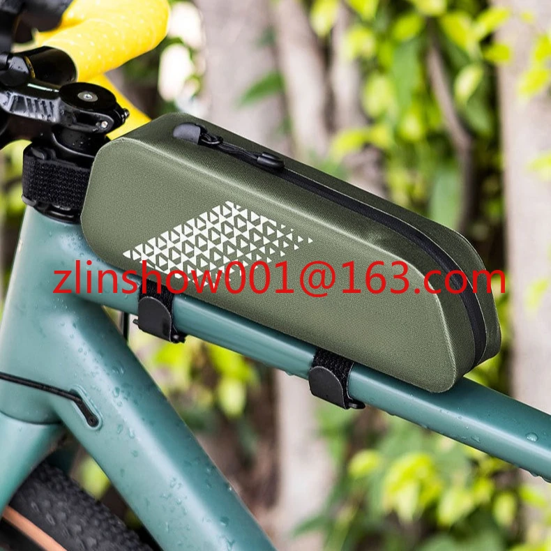 

Сумка для верхней трубки шоссейного велосипеда, водонепроницаемая сумка для горного велосипеда, большая вместительная сумка для передней балки, сумка для велоспорта, аксессуары для оборудования
