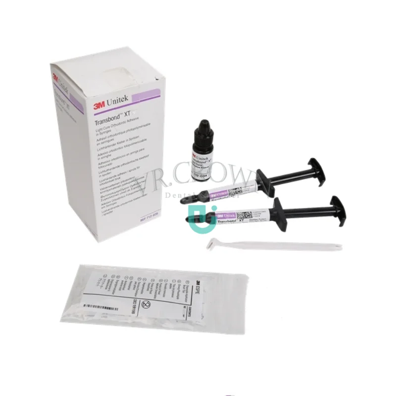 

Transbond XT Adhesive Syringe Kit 3M Unitek Transbond XT Light Cure Adhesive Paste for Orthodontic Bracket