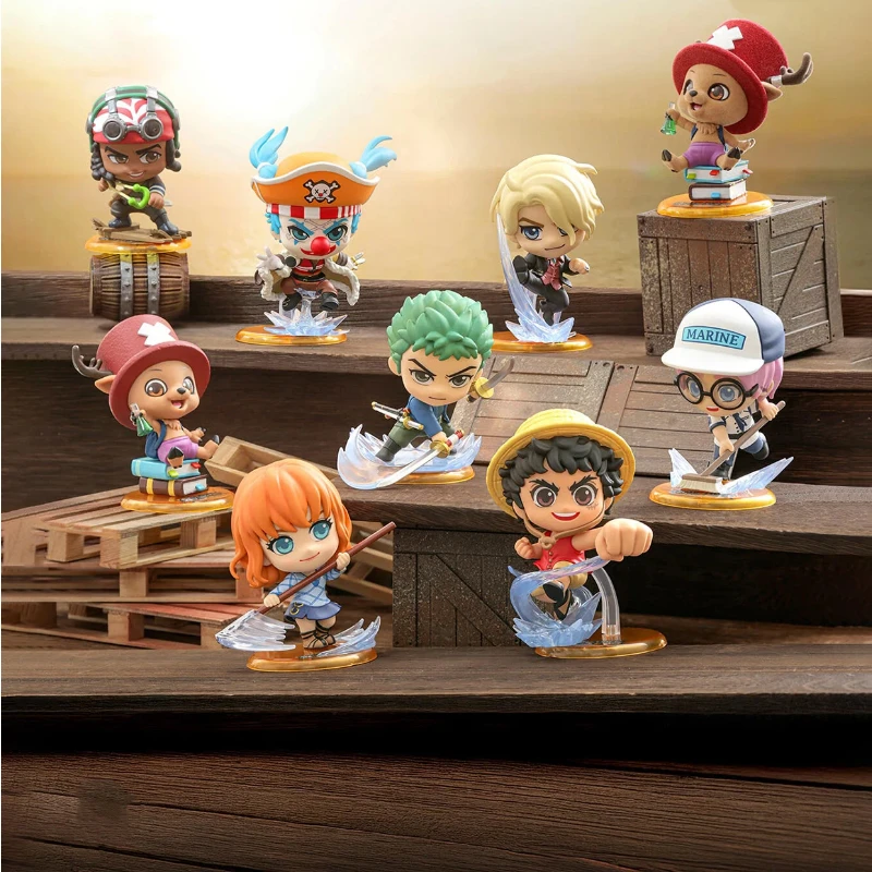 

Коллекционная мини-фигурка Hot Toys One Piece Monkey Luffy в закрытой упаковке, модель для декора рабочего стола, подарок на праздник