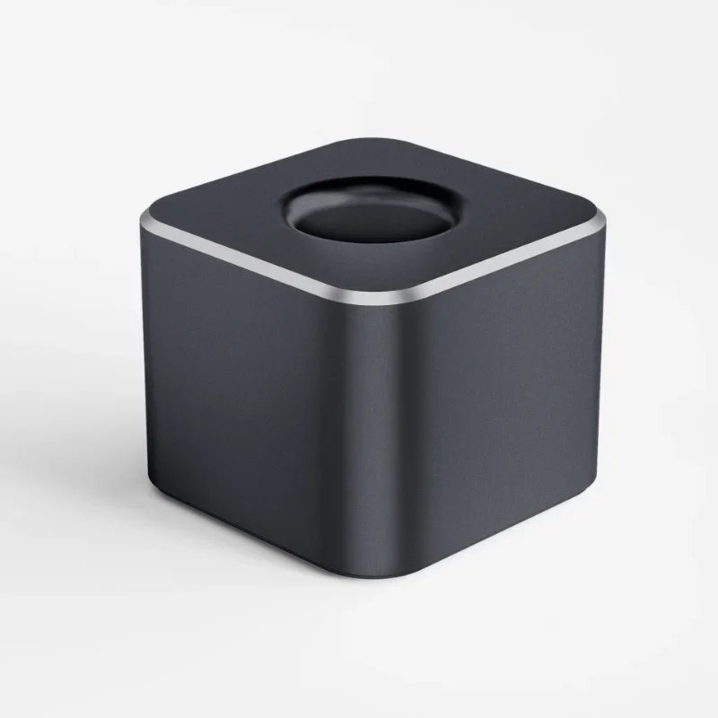 1 pc Single Pen Stand Creative Aluminium Alloy Mini Desktop Pencil Holder Base for Office School