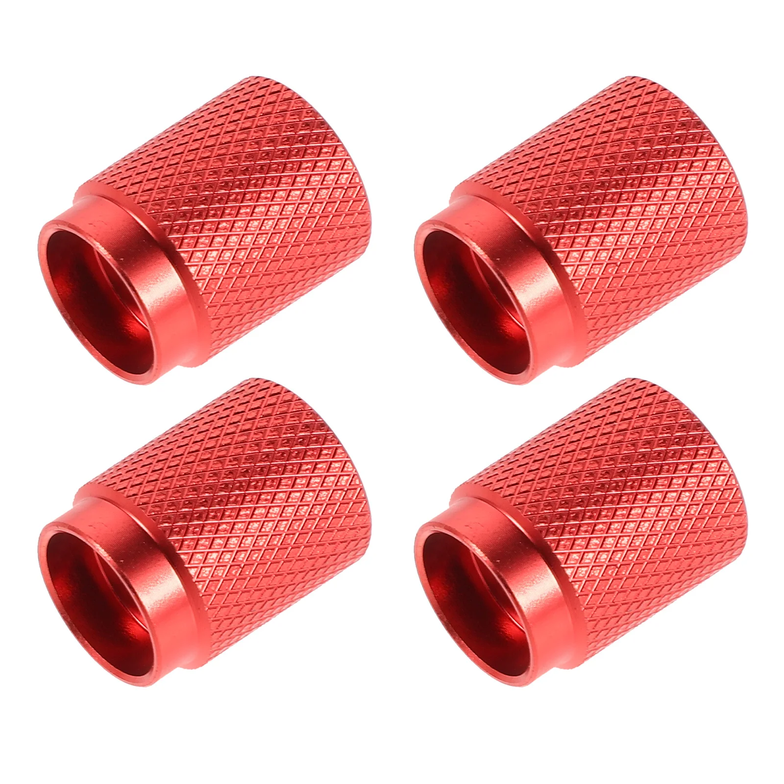 

4Pcs Guitar Metal Knobs Potentiometer Dome Caps Volume Tone Control Replacement Parts Bass Electric Aluminum Potentiometer Knob