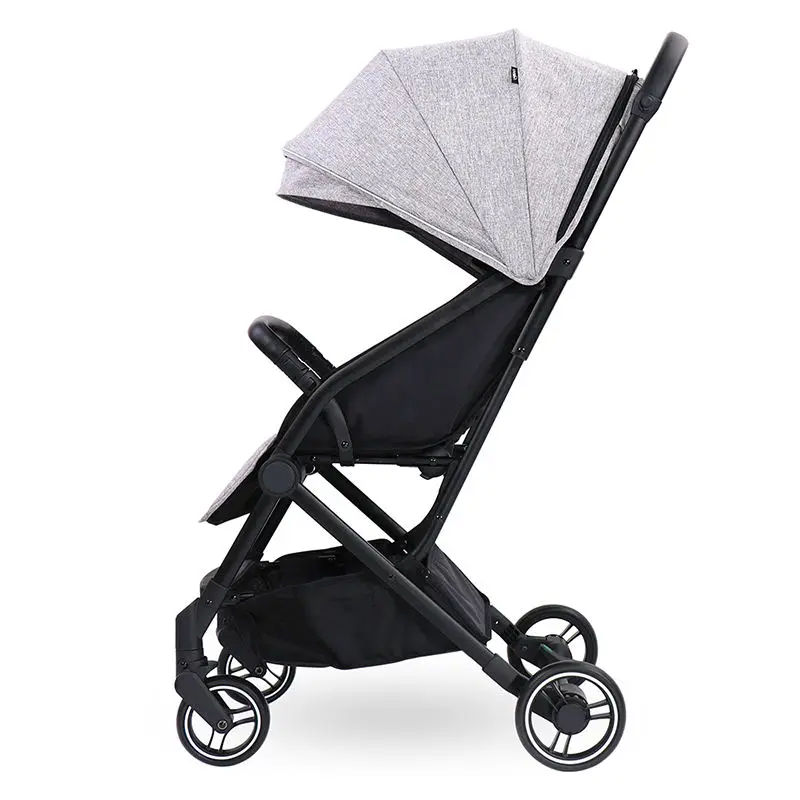 Poussette pram large seat adult-baby-kinderwagen carry easily airplane stroller one click folding infant buggy prams