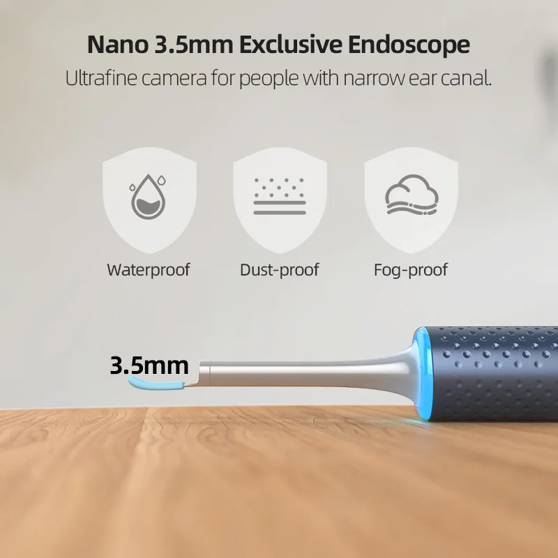Bebird M9 Pro Smart Visual Ear Wax Remover With Camera, Endoscope_voghion.com