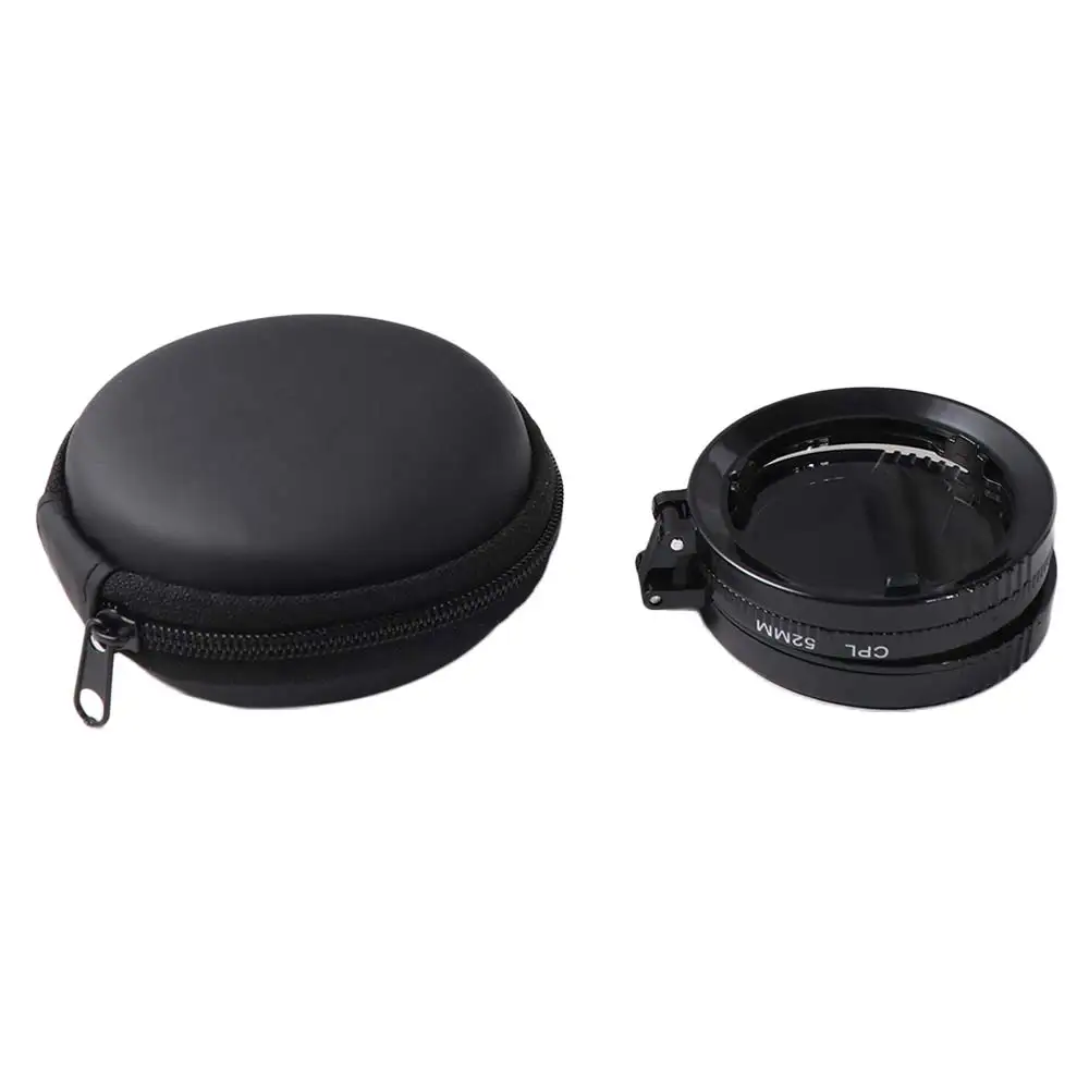 

Поляризационный фильтр для мобильного телефона 52 мм, устраняющий отражения, магнитный CPL-фильтр, круговой, простой в использовании, линза-фильтр для телефона