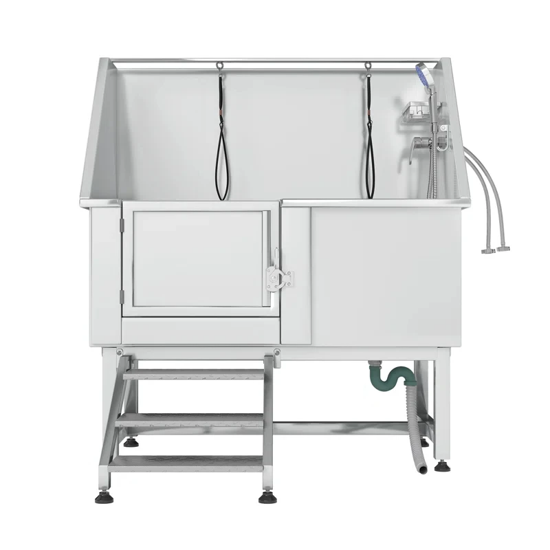 Pet Bath Tub Multifunction Pet Bathing Tool Stainless Steel Cost-effective Bathtub for Dog Grooming Cat