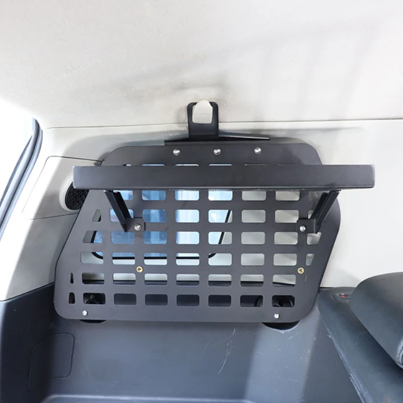 For Toyota FJ Cruiser 2007-2021 Car Trunk Side Window Storage Shelf Organizer Storage Bag First Aid Kit Bracket Car Accessories