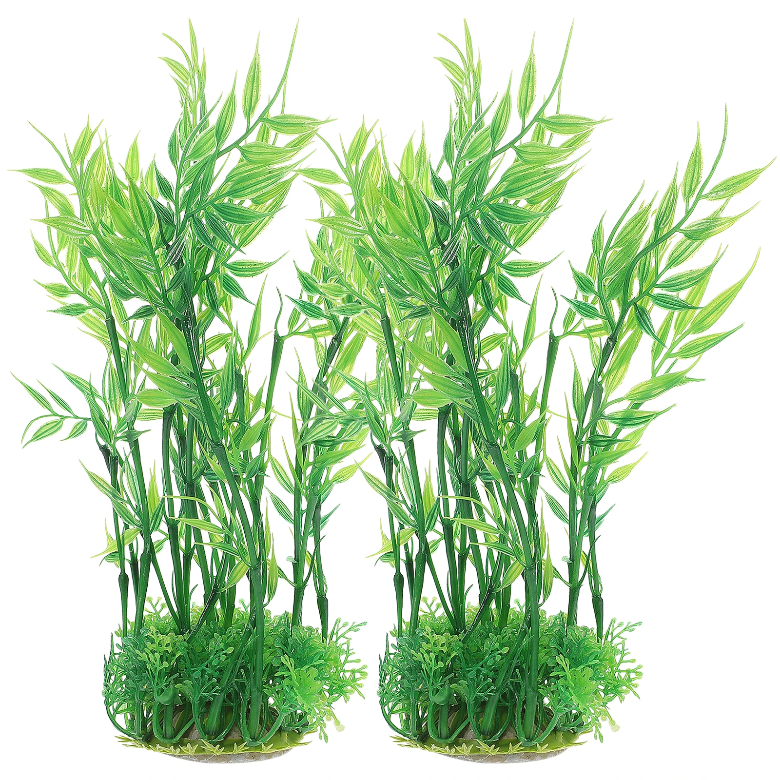 

Delicate Fake Plant Realistic Aquarium Decor Small Artificial Plants for Fish Tank Desktop Decorative Aquatic Plant Lifelike